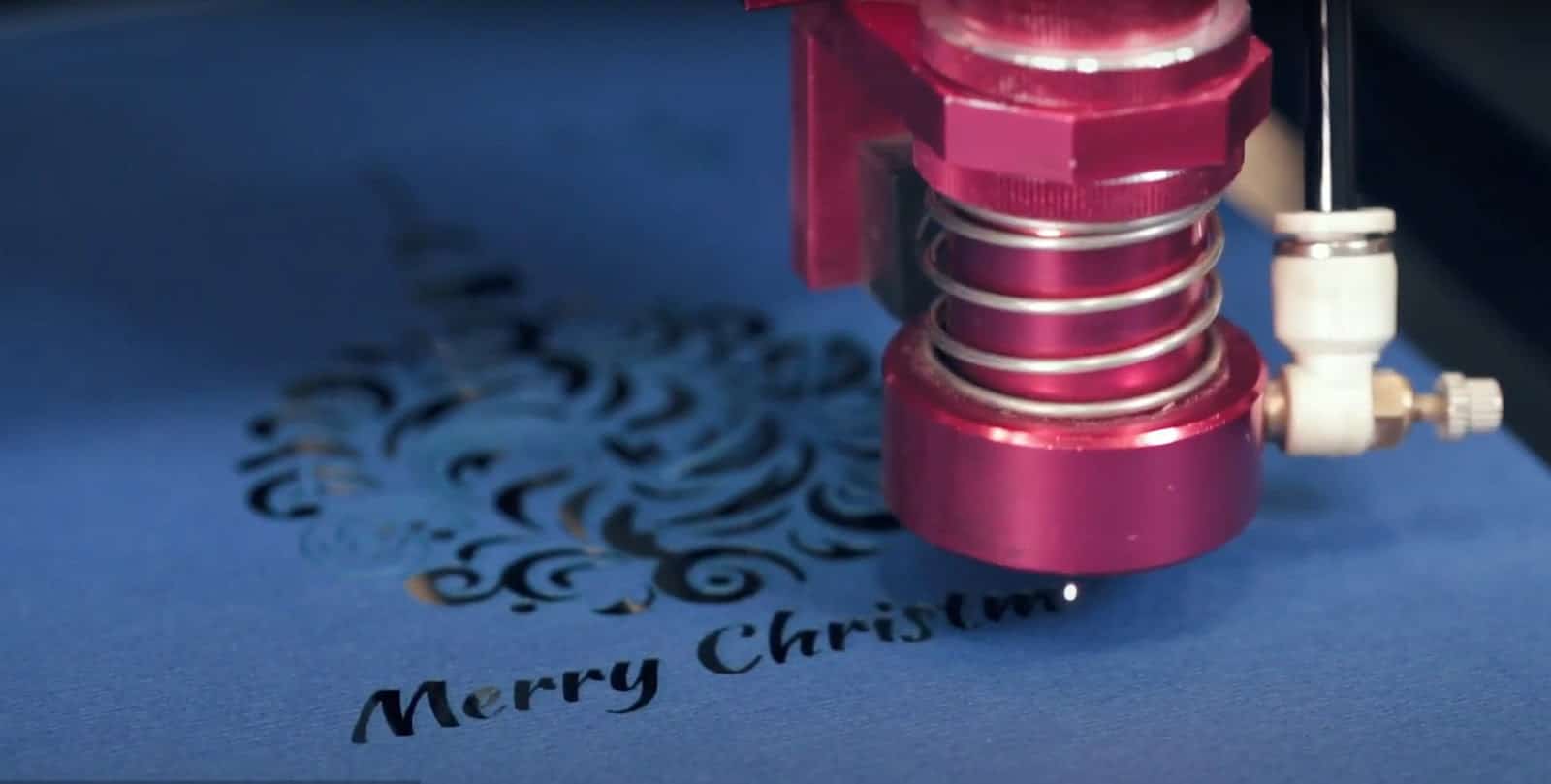 Laser cutting paper cards