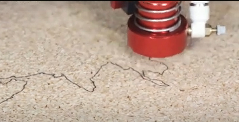 laser cutting cork